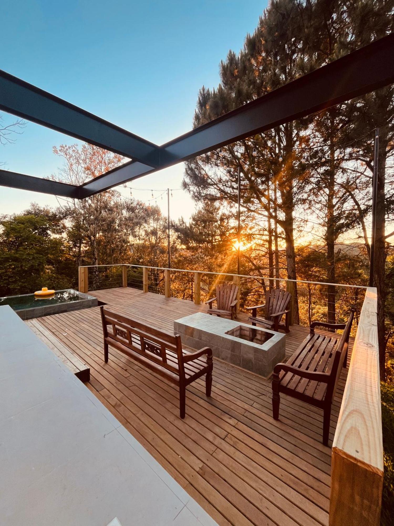 Paraiso Em Rancho Queimado Com Piscina Aquecida Extérieur photo